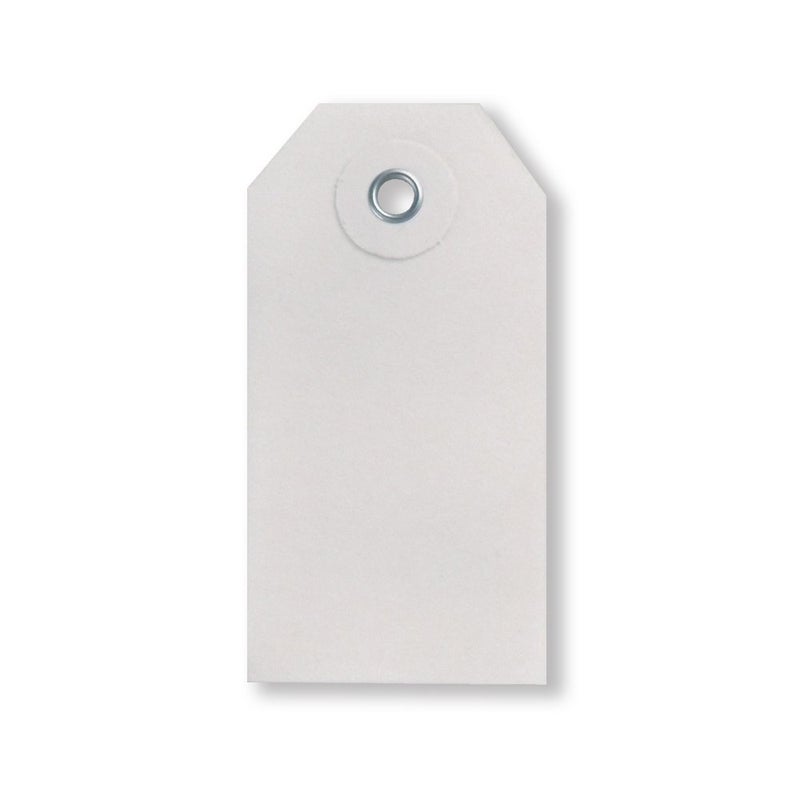 448511 Water Resistant Curing Tags, Blank, 1.375" W x 2.75" L (Pack of 1000)