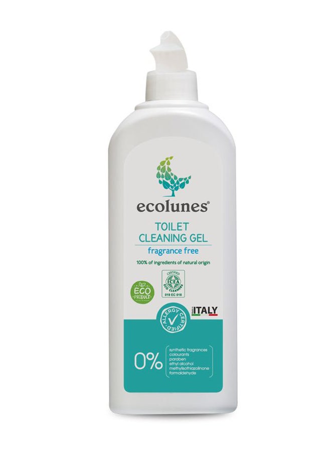 Ecolunes - Fragrance Free Toilet Cleaning Gel 500ml - Image 1