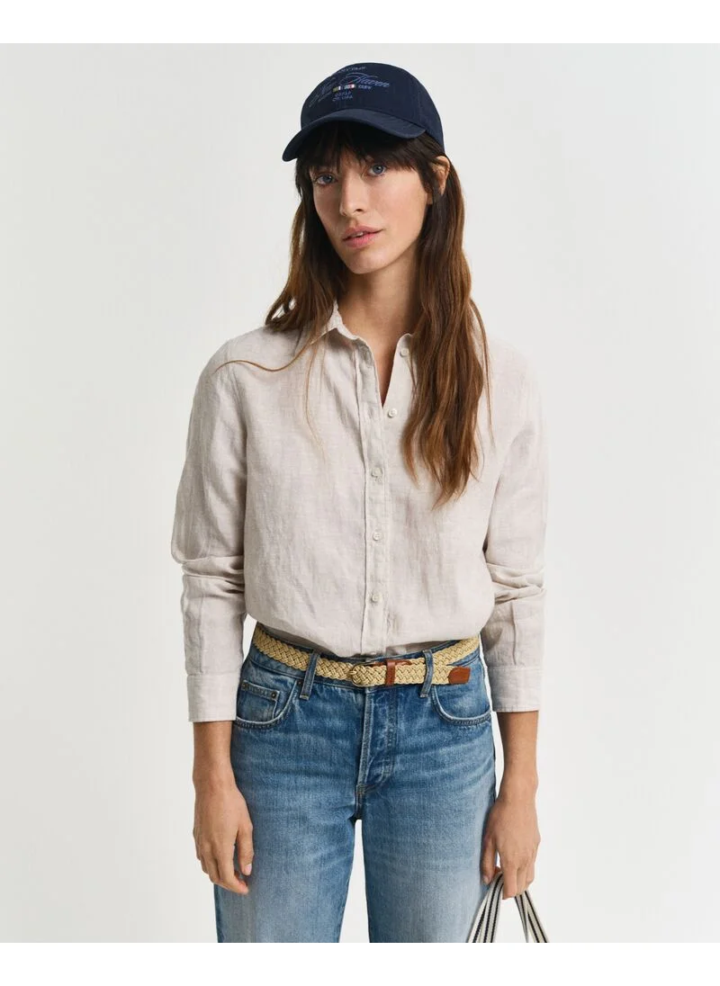 غانت Gant Regular Linen Shirt