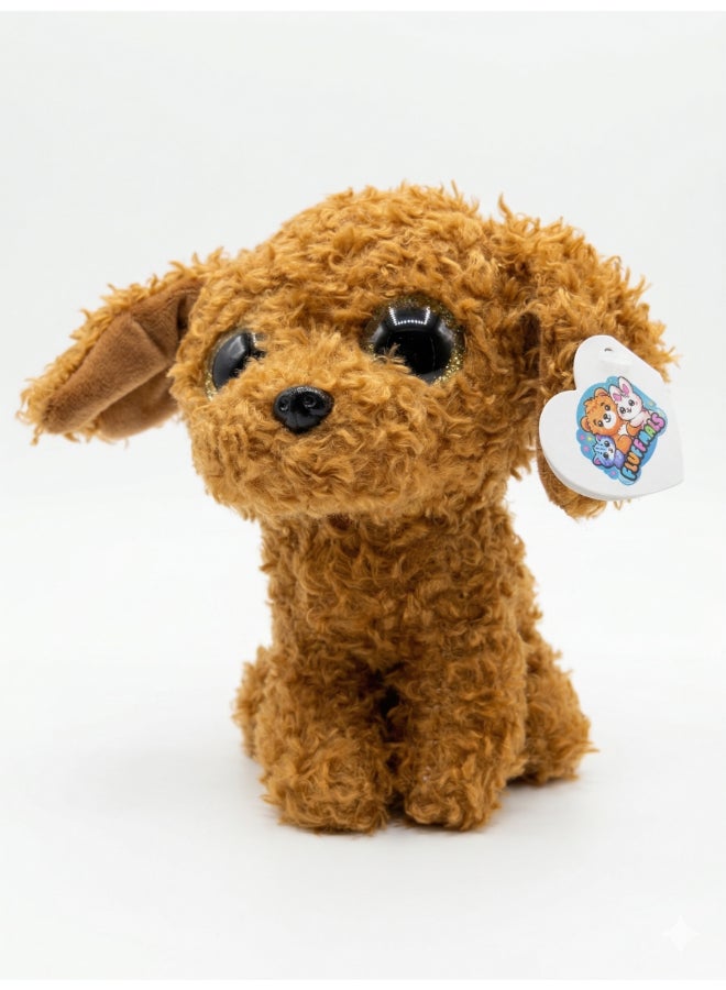 Fluffmals لعبة حيوانات محشوة فلوفمالز - كلب الجوز 15 سم - Image 1