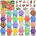 TITRITH 2025 New 24 Pack Christmas Slime Kit Advent Calendar Butter Slime Set Party Favors for Teen Girls Boys Kids Stocking Stuffers Christmas Toys Kit Xmas Classroom Rewards Advent Calendar 2025 Kids - Image 2