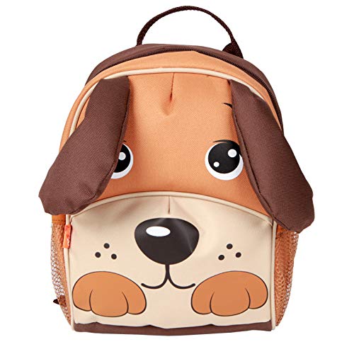 yodo Kids Insulated Toddler Backpack with Safety Harness Leash and Name Label - Playful Preschool Lunch Boxes Carry Bag, Dog - Image 1