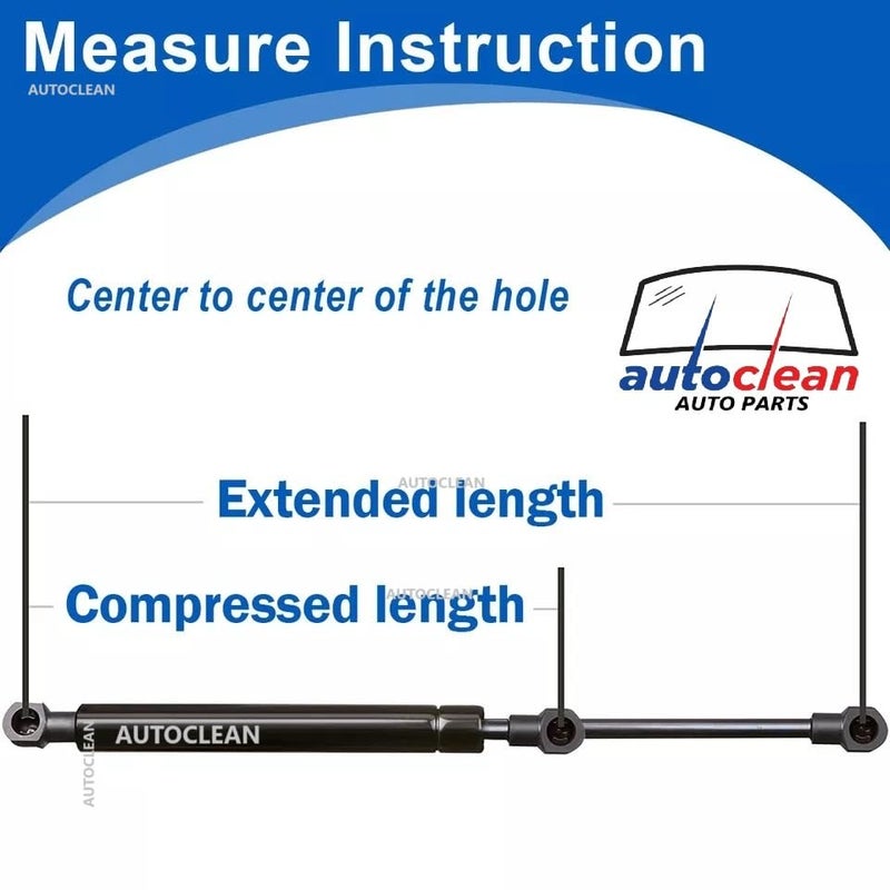 AutoClean Dicky Shocker/Dicky Lifter/Gas Strut/Gas Piston/Gas Springs/Rear door balancer WRV - 1 Set (2 Piece) - Image 4
