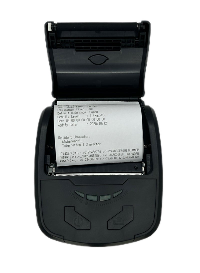 بيرتش طابعة إيصالات حرارية محمولة 3 بوصة Birch BM-iC3 – بلوتوث وWiFi – تدعم طباعة QR والباركود - Image 3
