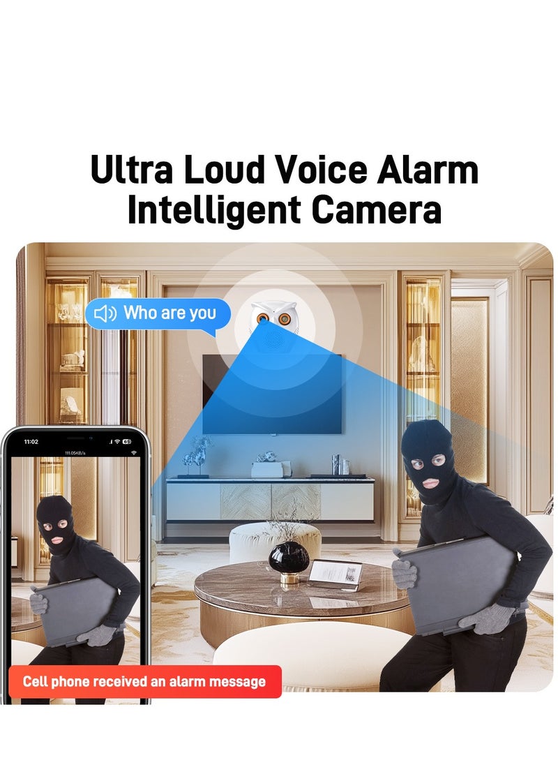 Generic - Rubo Safe Live WIFI Camera 2K 2.8mm Large Aperture and 6P Lens Enhanced Color Night Vision in Low Light AI Human Detection. Full Home Protection Fast- Forward Playback Speed. - Image 1