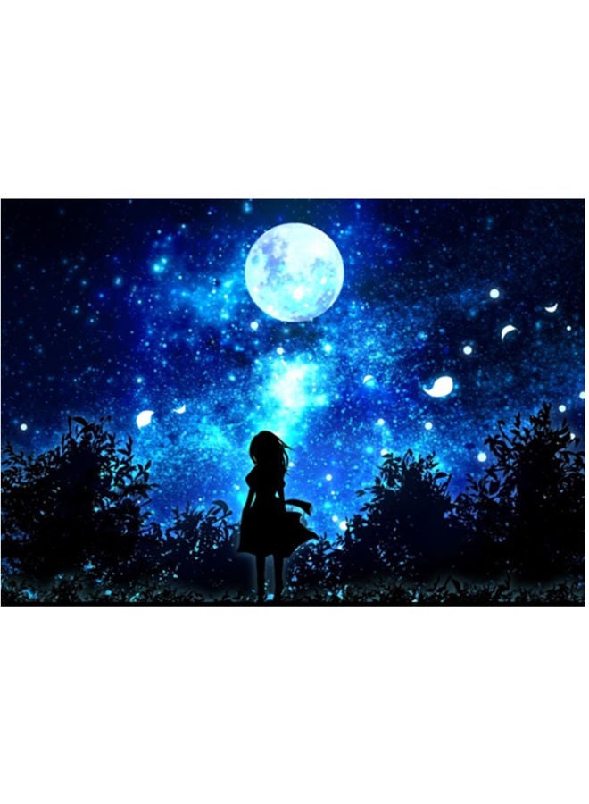 NIBEMINENT DIY 5D Decorative Diamond Painting Kit Multicolour - Image 1