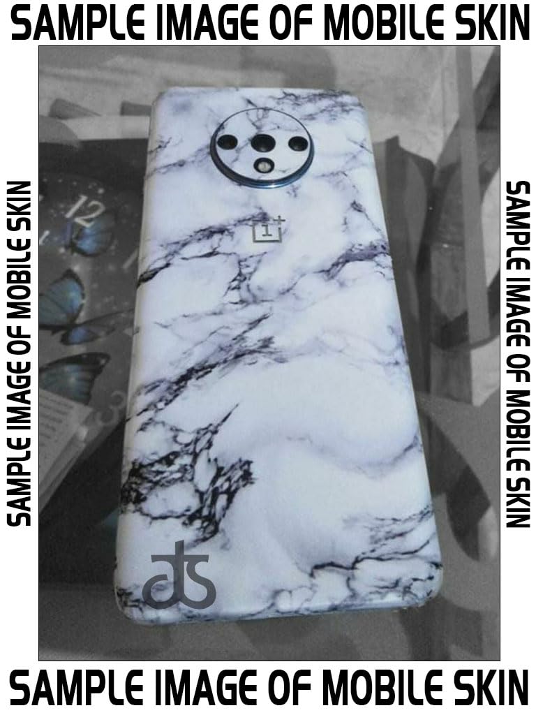 AtOdds - Full Body Back Screen Guard Protector Film - Lamination Wrap Skin Sticker for iPhone 16 Pro Max | Scratchproof Matte Finish (Design - Marble) - Image 2