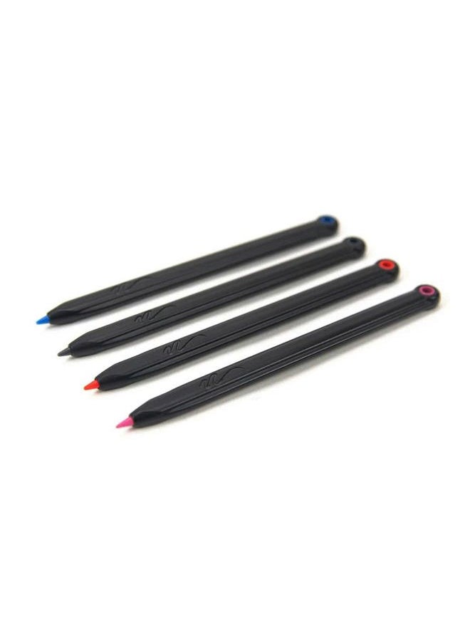 Boogie Board Jot Writing Tablet Replacement Styluses - for 8.5 in Jot Writing Tablets, 4 Pack Desk Organizer White Board & Dry Erase Board Alternative for Home, College Studying, and Office  - Image 1