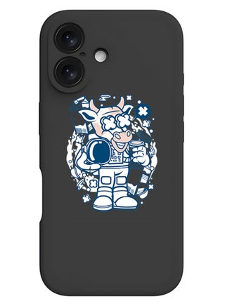 iPhone 16 Black Protective Slim Fit Case Liquid Silicone Cover with Full Body Protection Anti-Scratch Shockproof Case For iPhone - Cow astronaut - pzsku/ZE242570FC29E33B6AE34Z/45/_/1725462063/bd7574b2-79ac-4f6b-a5bb-d913776192f7