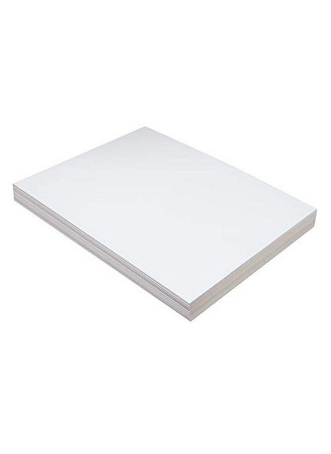 Pacon Medium Weight Tagboard 12 X 9 White 100 Pack  - Image 1