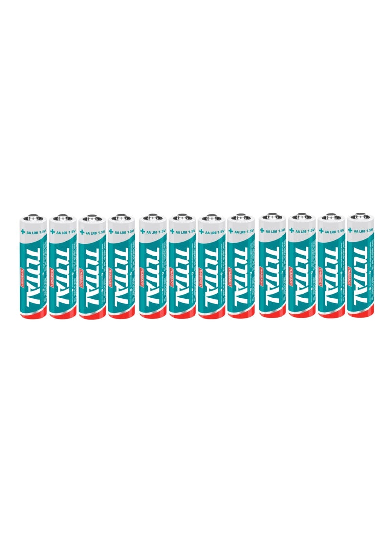 TOTAL AA Alkaline Batteries – 3×4PCS Value Pack (12 Batteries Total) | 1.5V | 2900mAh | LR6 | Long-Lasting Power - Image 4