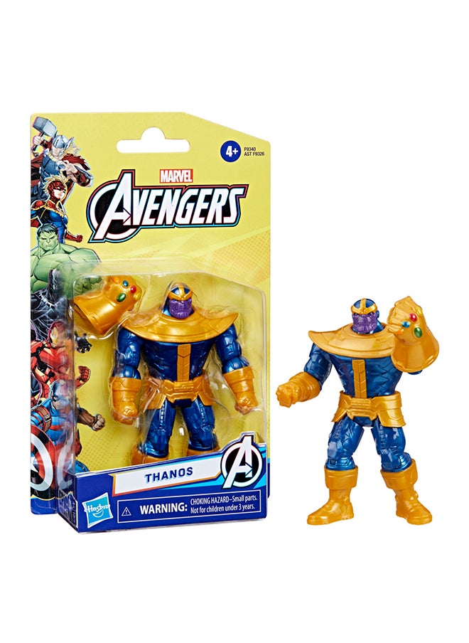 MARVEL Avengers Epic Hero Series Thanos Deluxe Action Figure, 4-Inch-Scale, Super Hero Toys for Kids 4 and Up  - Image 1