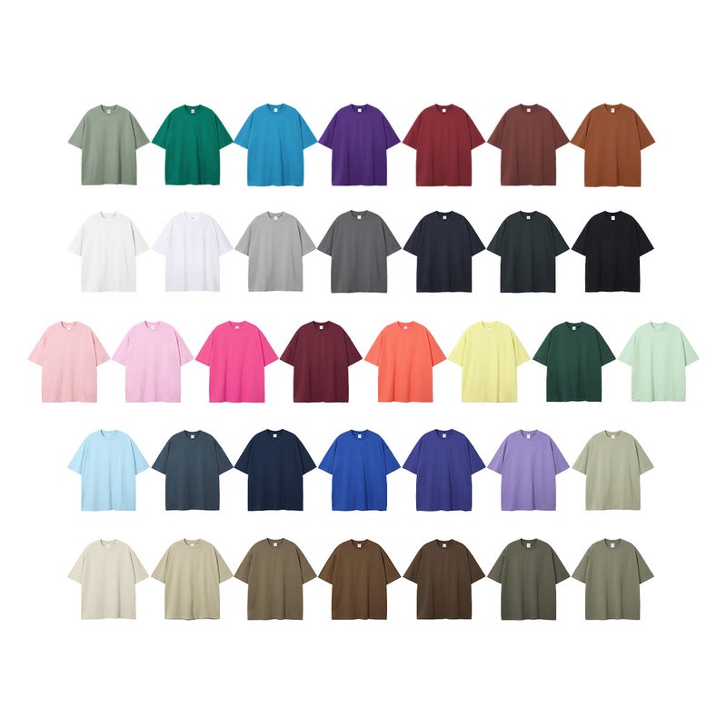 2026 Lightweight 255G Cotton Loose Fit Short Sleeve T-Shirt - Image 5