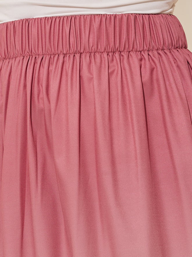 Take Two Take Two Ombre A-Line Midi Skirt  - Image 3