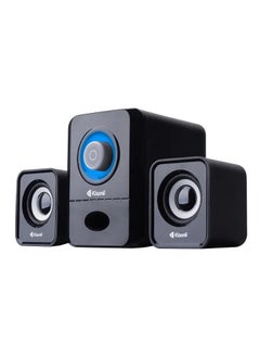 كيسونلي سماعة ألعاب سلك Kisonli U-2900 مع مضخم صوت - 2.1 قناة 11 وات (5 وات +3 وات*2) صوت ستيريو - سلكي يعمل بمنفذ USB +3.5 مم، مع مقبض للتحكم في مستوى الصوت لأجهزة الكمبيوتر واللاب توب | أسود  - Image 1