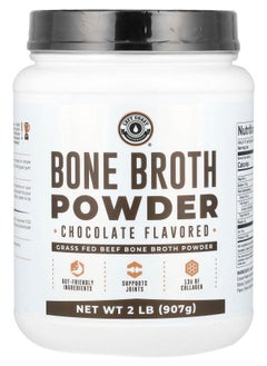 Left Coast Performance Bone Broth Powder Chocolate 2 lb (907 g) 
