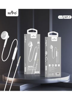 Nippo Nippo Wired Earphone With High-quality NP-7 