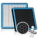 KARCOCA CF10134 Cabin Air Filter HEPA Air Conditioner with Activated Carbon Replacement Cabin Air Filter Accessories Compatible with ACURA CSX 20072011HONDA ACCORD 20032022HONDA CIVIC 20062015 - Image 2