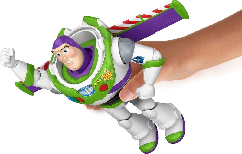 Disney Pixar Mattel Disney and Pixar Toy Story 5 Buzz Lightyear Action Figure - 10 Inch with Wing Deployment - Image 5