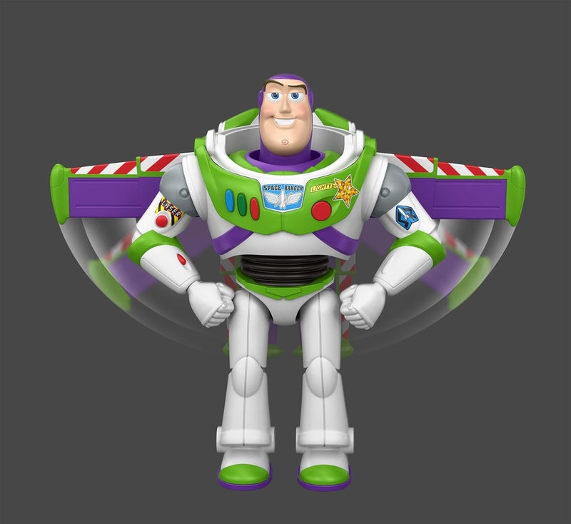 Disney Pixar Mattel Disney and Pixar Toy Story 5 Buzz Lightyear Action Figure - 10 Inch with Wing Deployment - Image 2