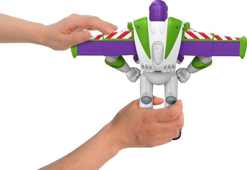 Disney Pixar Mattel Disney and Pixar Toy Story 5 Buzz Lightyear Action Figure - 10 Inch with Wing Deployment - Image 3