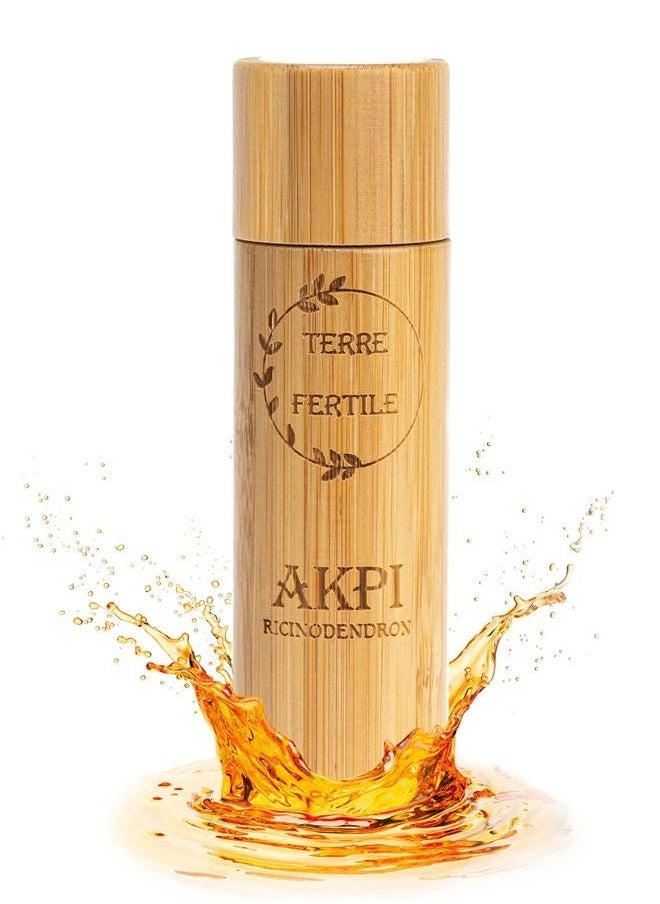 TERRE FERTILE CEST MA TERRE - TERRE FERTILE — AKPI Seeds and Oil — Djansang / Jansang — 100% Natural & Organic Product — Firming Massage Oil (Chest / Buttocks / Hips) — African Spice (AKPI OIL) - Image 1