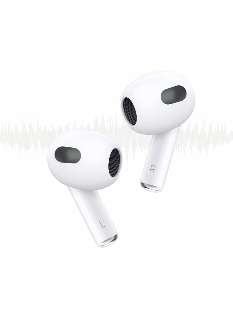 GREEN LION Earbuds Pro / Wireless Charging / Touch Control / Truewireless Headphones / 25m Bluetooth Range / Silicone Ear Tips - White - Image 2