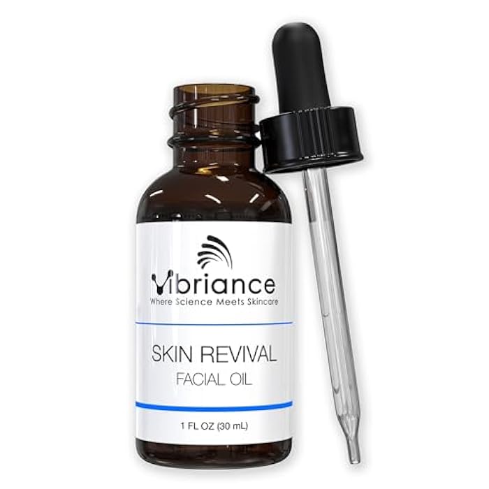 Vibriance Skin Revival Facial Oil - Natural Ingredients - Face Hydrating for Sensitive and Dry Types, with Vitamin E, Sea Buckthorn, Camellia, Squalane - Vegan, Paraben-Free - Image 1