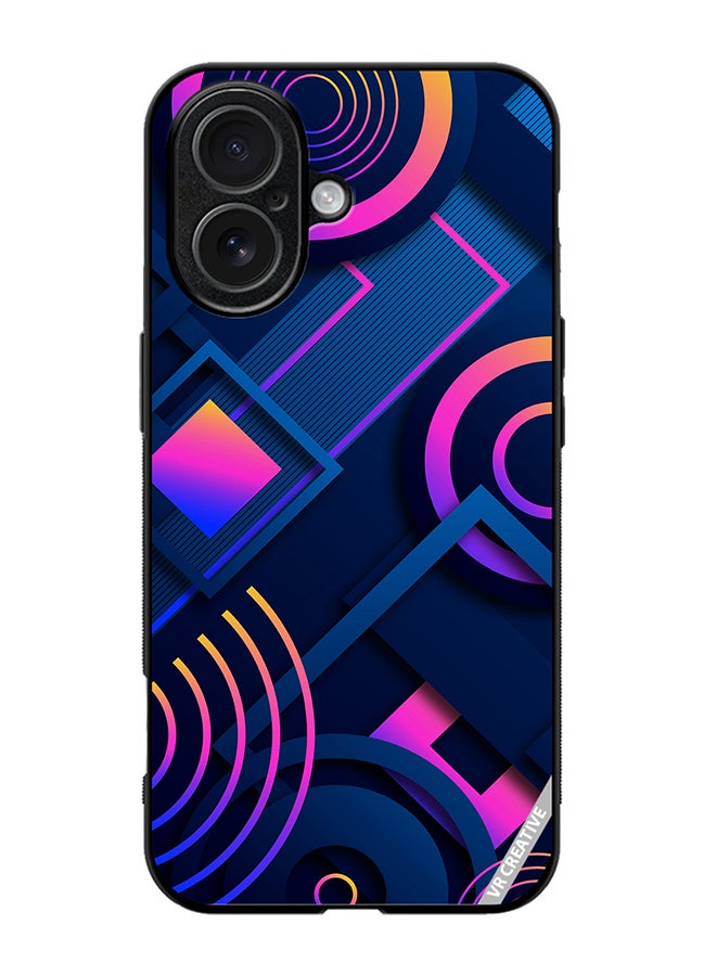 Protective Case Cover For Apple iPhone 17 Abstract Design Multicolour