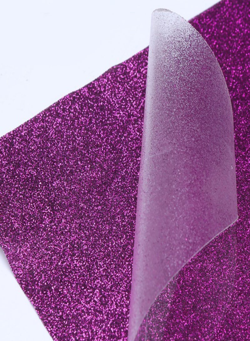 HTV Heat Transfer Vinyl 30.5cm x 1.5m/12in x 5ft Roll Iron on Vinyl Multi-Colors Glitter and Glossy Compatible with All Cutter Machine HTV Vinyl for T-Shirts - Image 2