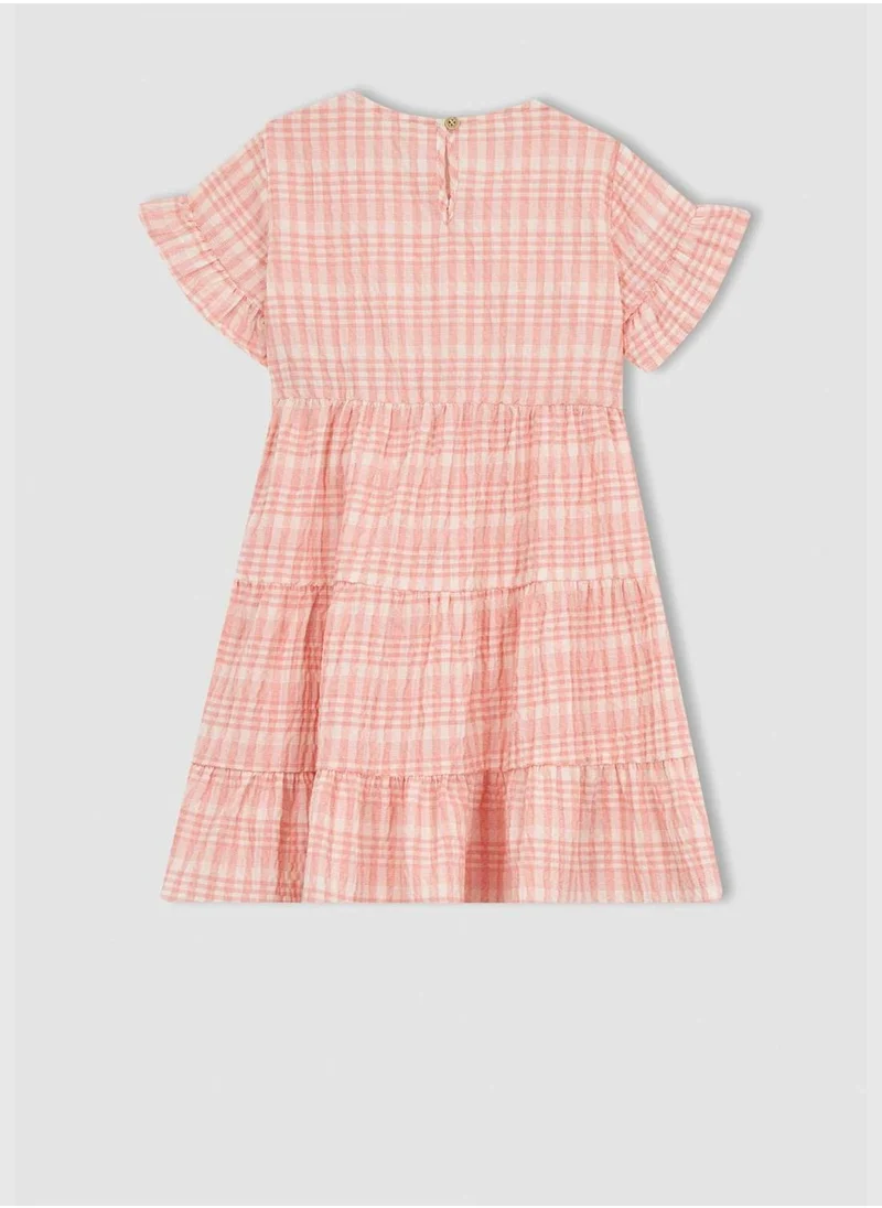 DeFacto Girl Short Sleeve Woven Dress
