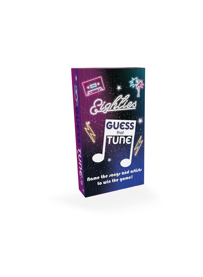 Boxer Gifts Eighties Guess That Tune Music Quiz Game ; Name The 80’S Lyrics ; Fun For Parties ; Over 150 Songs  - Image 1