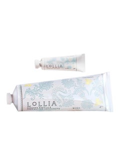 Lollia Wish No. 22 Handcreme Bundle 33 Oz. & 4 Oz. Sugared Pastille Scented Hand Cream For Women Moisturizing Hand Lotion For Dry Hands Shea Butter & Cocoa Butter Quick Absorbing Lotion  - Image 1