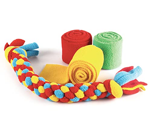 Chalk and Chuckles DIY Dog Tug Toy and Collar Kit NoSew Craft for Kids Ages 8 - Image 5