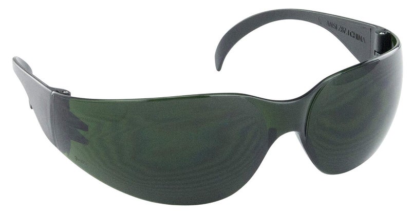 SAS Safety 5346 Nsx Eyewear with Polybag 5Shade LensBlack Temple adult