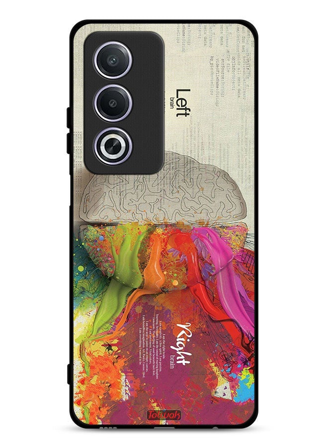 Tolwak Oppo A3 Pro 5G Protective Case Cover Abstract Brain Science Artwork - Image 1