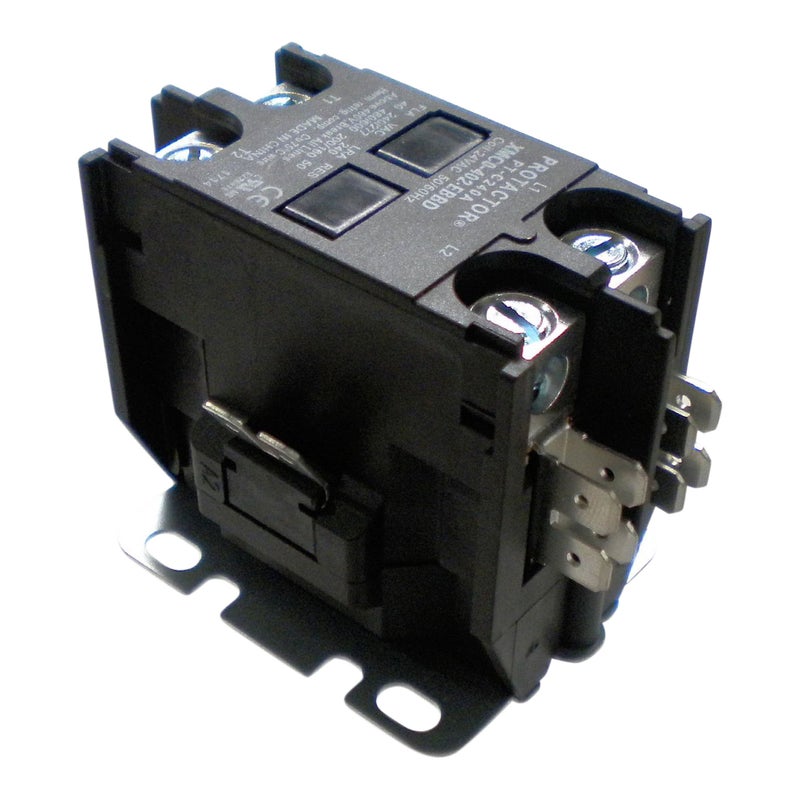 Protactor 2 Pole 40 AMP Heavy Duty AC Contactor Replaces Virtually All Residential 2 Pole Models - Image 4