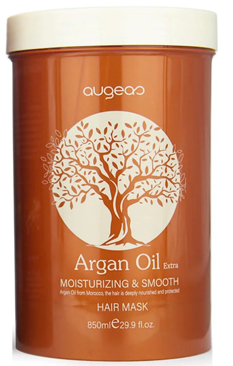 Augeas قناع شعر أركان أوغاس المرطب الإضافي والناعم (850 مل) - Image 2
