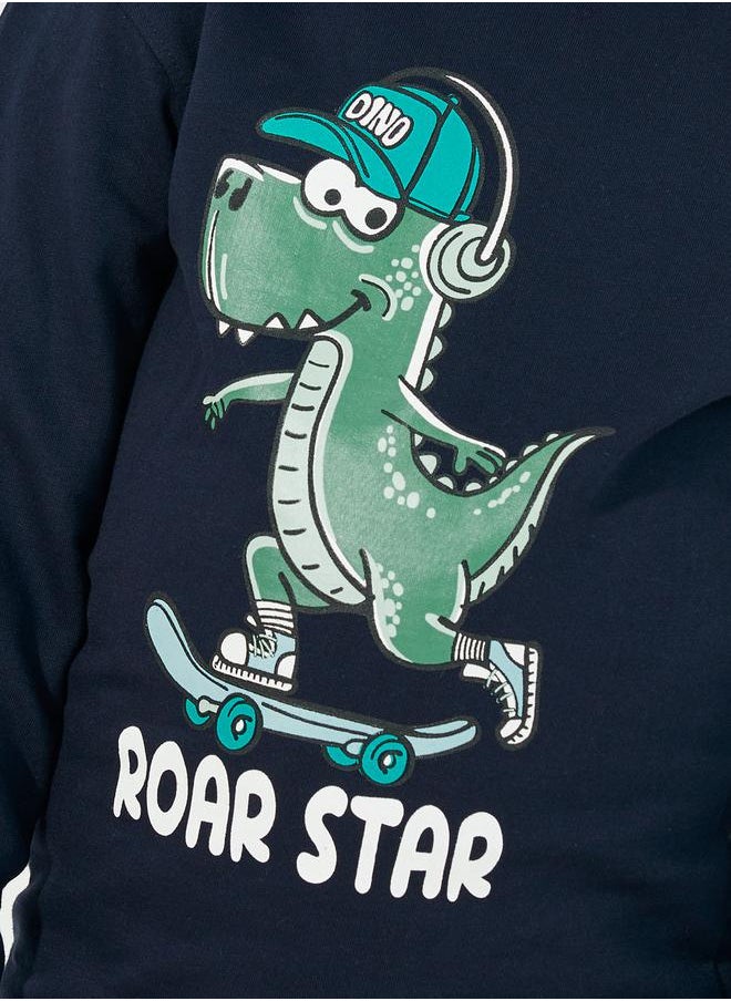 Styli - Graphic Print Regular Fit Sweatshirt - Image 1
