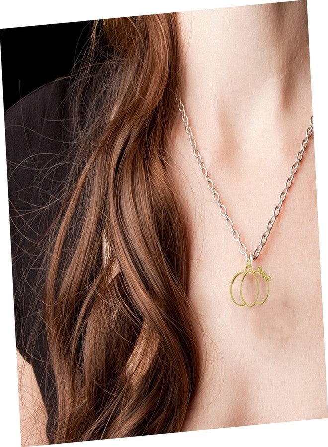 BESTOYARD 20Pcs Halloween Pumpkin Open Bezel Charms Golden Zinc Alloy Frames for DIY Jewelry Making Perfect for Halloween Crafts and Decorations - Image 3