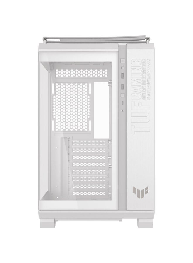 ASUS TUF Gaming GT502 Horizon Dual-Chamber ATX Case - White | 90DC0093-B19010 - Image 1
