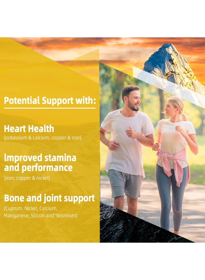 BIYODE Shilajit Capsules 8-in-1 Natural Supplement | 2 Capsules Daily 15,250mg Himalayan Original | Boost Energy, Stamina & Immunity | 60 Capsules | BIYODE - Image 3