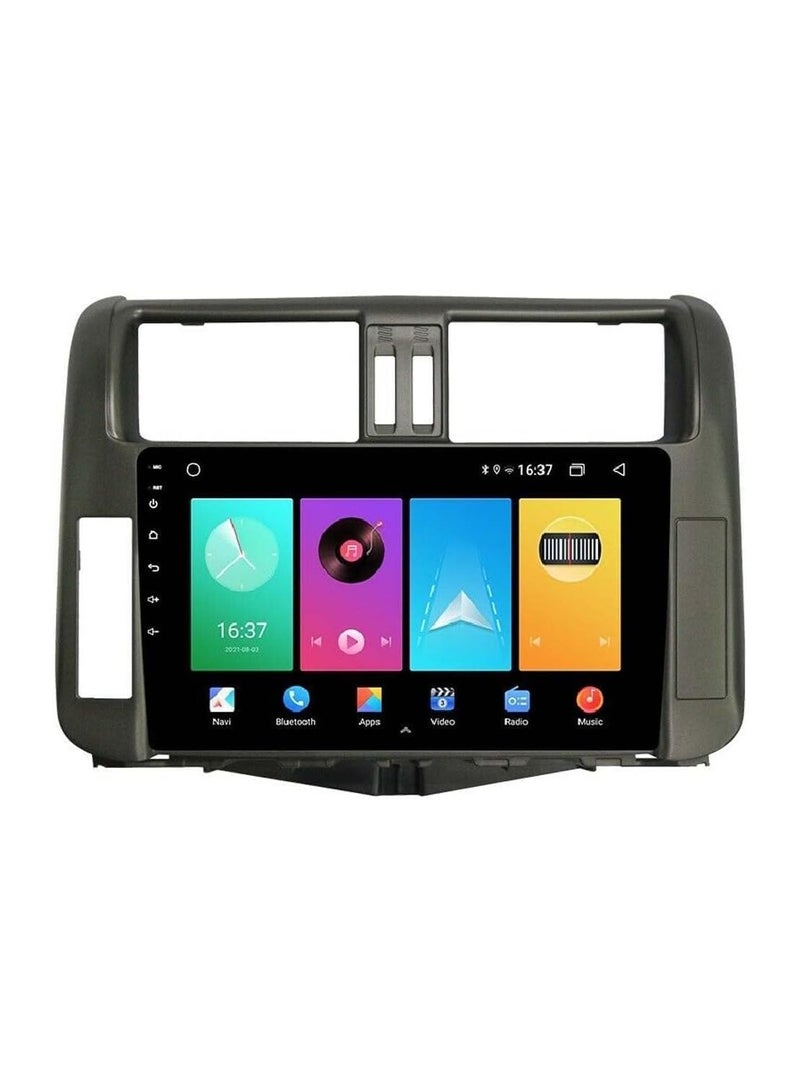 SHEZA STAR Android Car Stereo for Toyota Prado 2010 2011 2012 2013 4GB RAM 64GB ROM 9 Inch Support Apple Carplay, MirrorLink WiFi BT, IPS Touch Screen with AHD Camera Included - Image 1