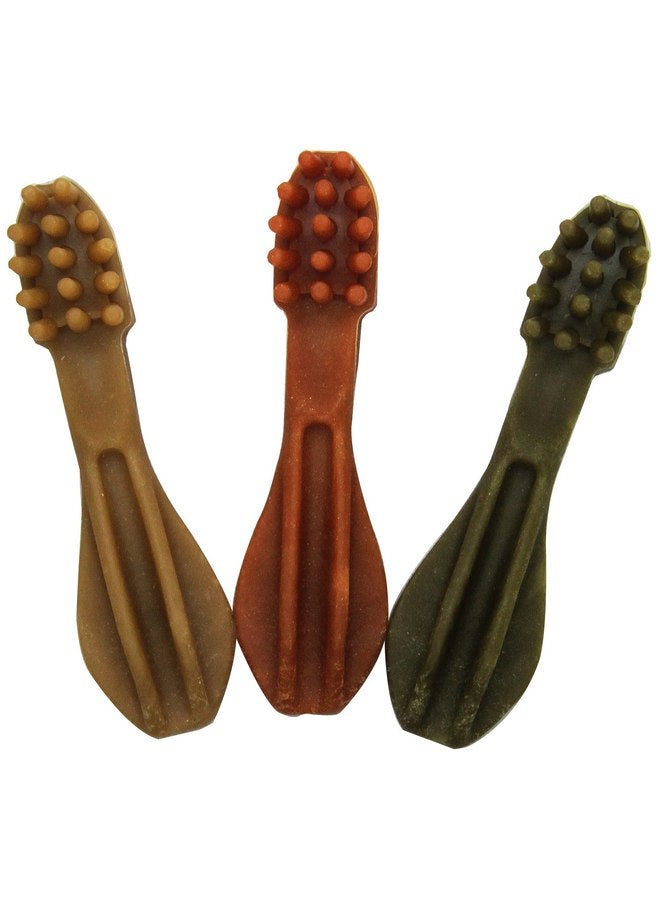 ويمزيس علبة تحتوي على 30 قطعة من مكافآت الأسنان من Toothbrush Stars للحيوانات الأليفة من Whimzees، حجم كبير - Image 1