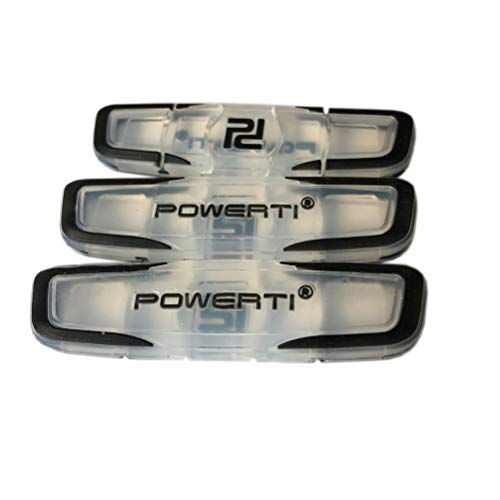 POWERTI Tennis Vibration Dampener-Set of 3-Shock Absorber for Tennis Strings,Premium-Durable & Long-Lasting(CA) - Image 1