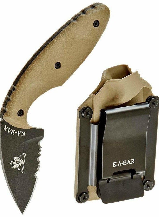 Ka-Bar TDI Law Enforcement Clampack, Coyote Brown, Small - Image 4
