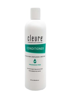Cleure Cleure Hydrating Fragrance Free Conditioner - Hypoallergenic, SLS Free & Paraben Free - Unscented (12 Fl Oz, Pack of 1)  - Image 1
