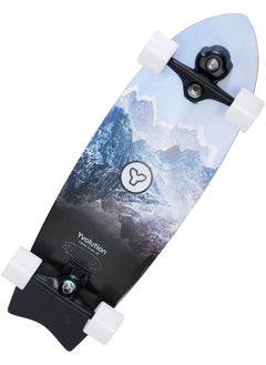 Yvolution Yvolution Dynamo Cruiser LED Skateboard (76 cm, Blue)  - Image 2