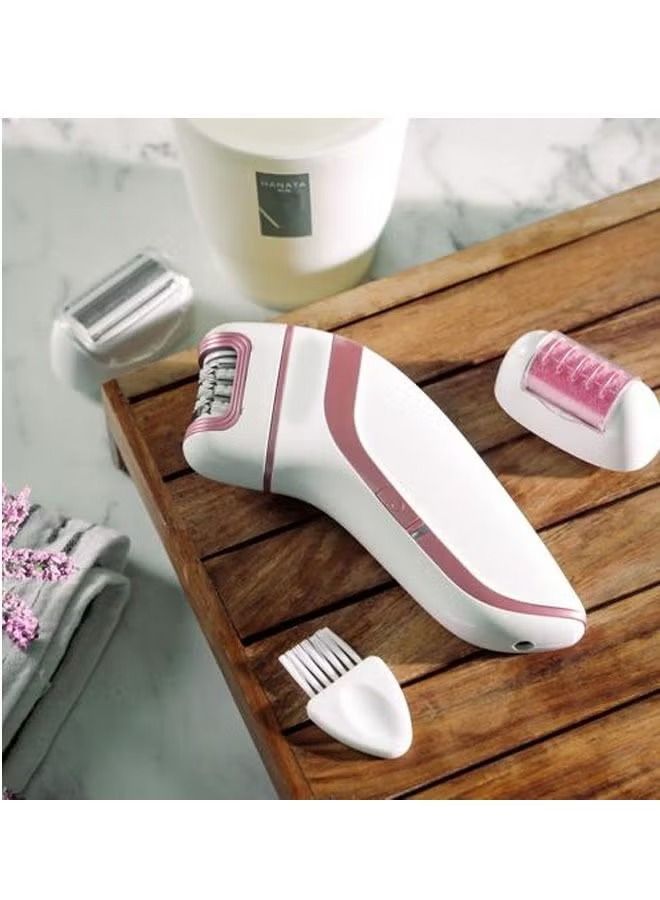Epilator for Women Hair Remover Electric Razor USB Rechargeable Lady Shaver Arm Painless Epilator - Image 4