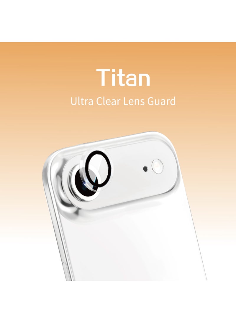 FIFTH ELEMENT OPTIX Ultra Clear Anti-Reflective Camera Lens Protector for iPhone 17 Air, 9H Tempered Glass with Case-Friendly Design – Transparent - Image 2